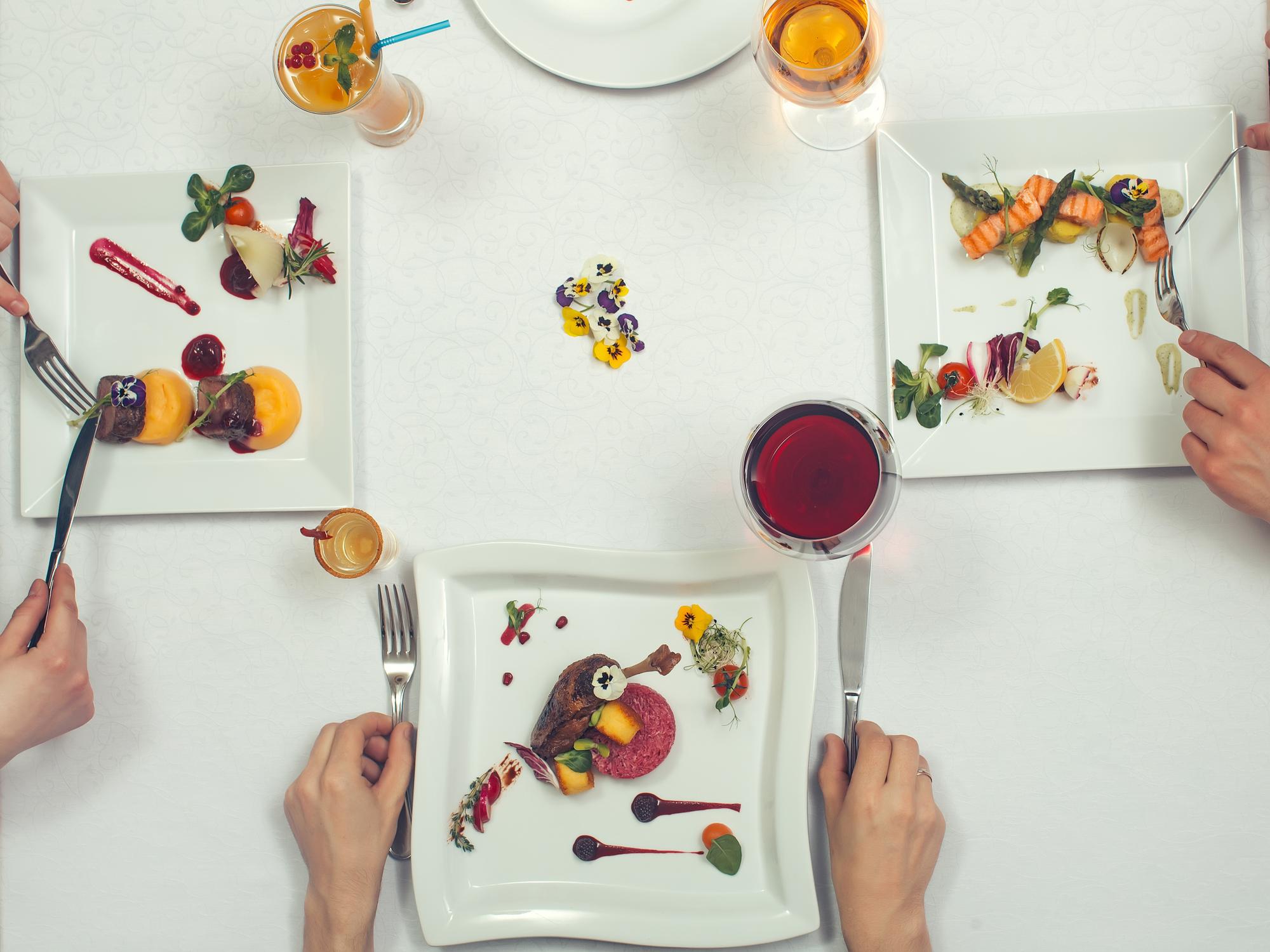 Group tasting and discussing textures